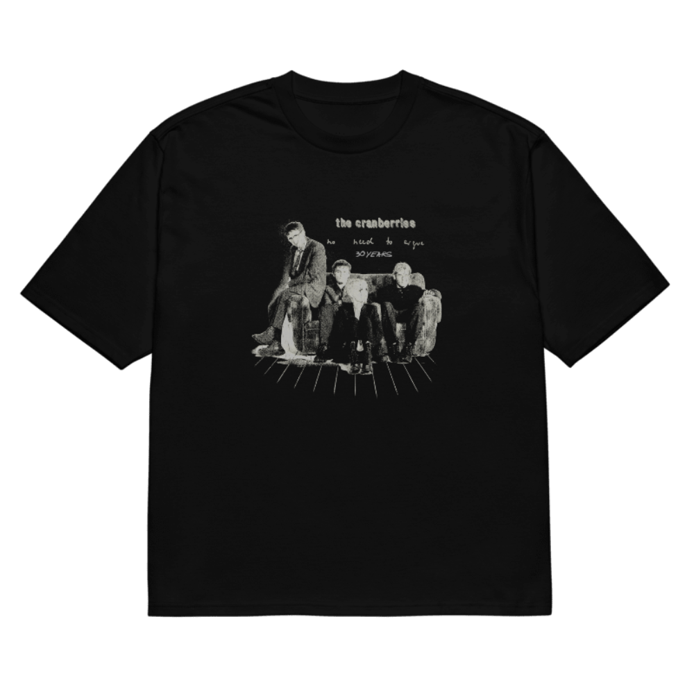 The Cranberries No Need to Argue Black Album Cover T-Shirt
