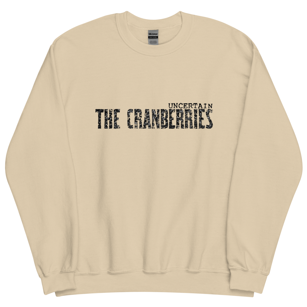 The Cranberries Uncertain Logo Crewneck